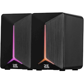დინამიკი 2E SG300B Gaming Speakers  2.0 RGB, 3.5mm, Black